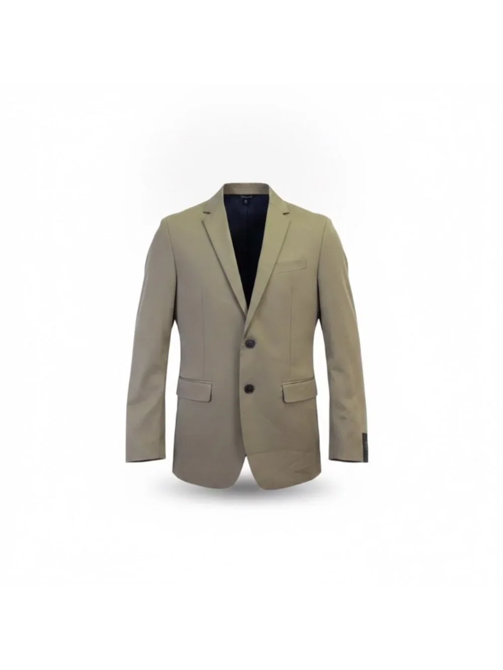 Banana Republic Mens Tan Cotton Slim Fit Blazer Two Button Modern Jacket Size 40